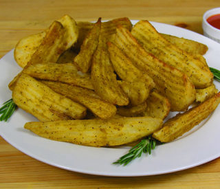 Seasoned Potato Wedges